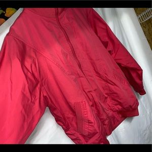 Vintage Hot Pink Bomber Jacket/Coat